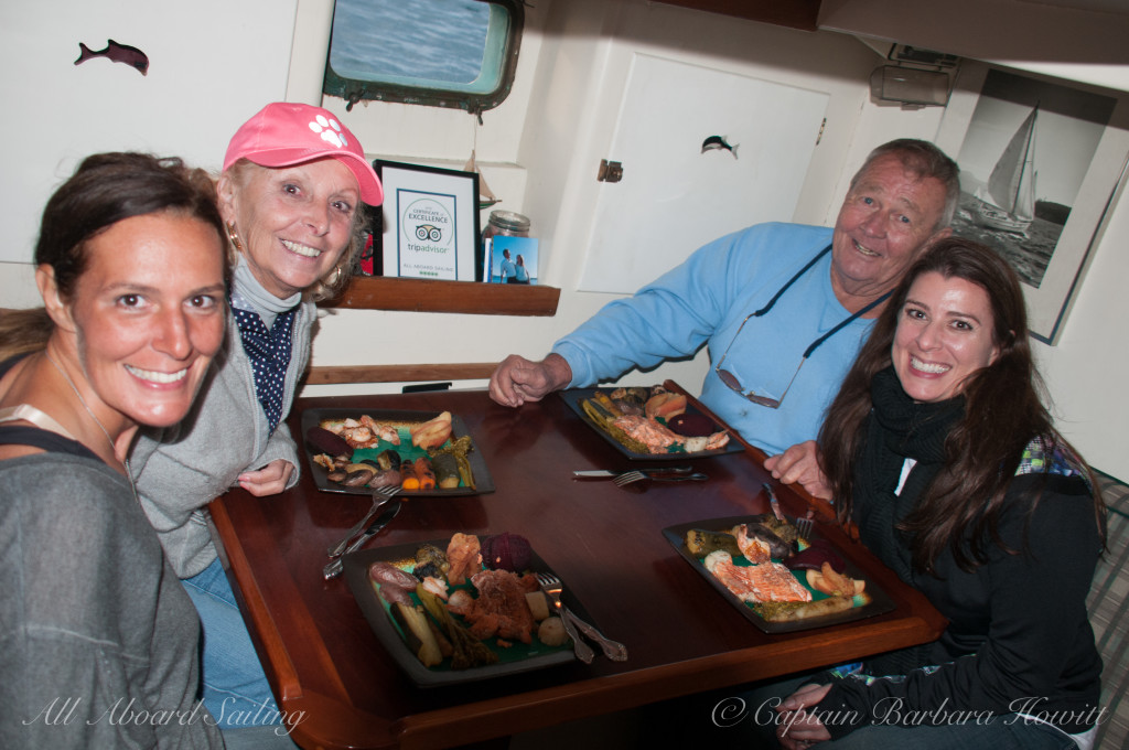 BBQ Salmon and Veggie Supper