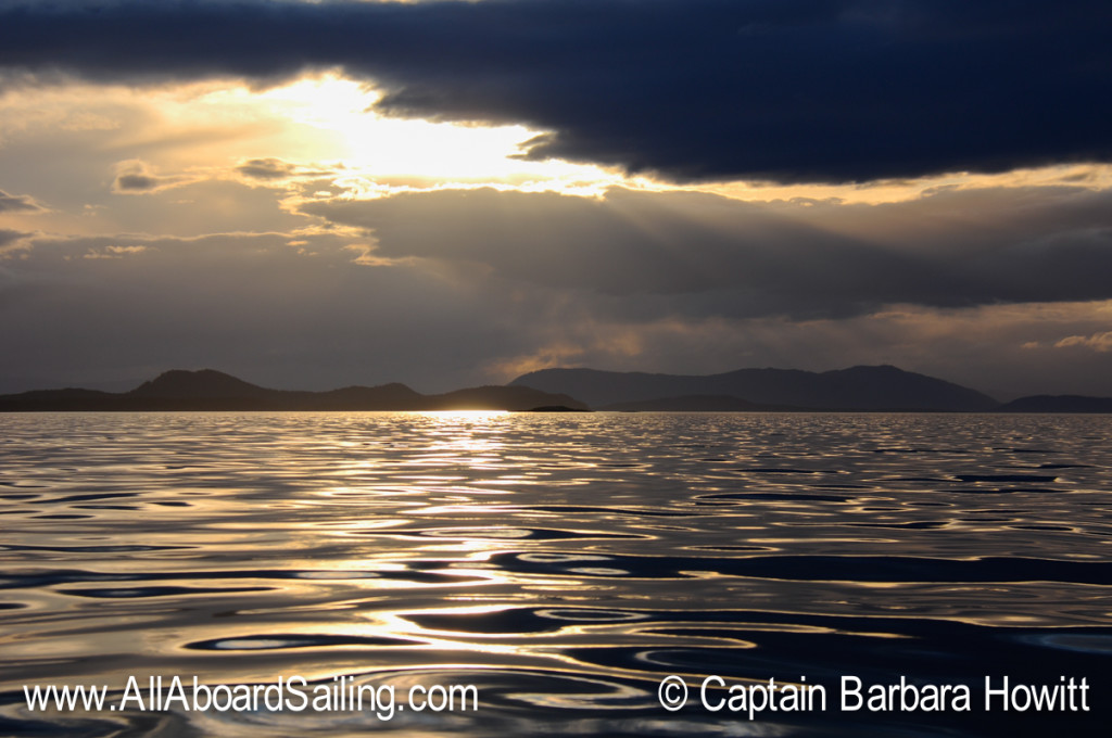 Sunset in the San Juan Islands