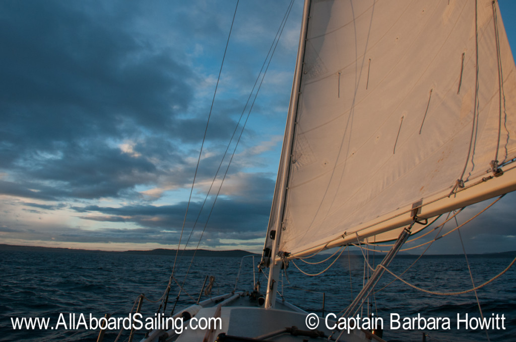 Sailing to Friday Harbor