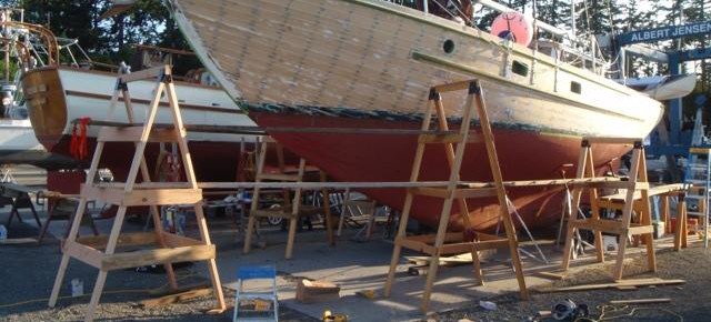 ‘Wooding’ Peniel – Dry Dock May – June 2014 ‘Wooding’ Peniel – Dry Dock May – June 2014