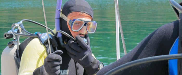 Dive trip to Patos Island for VEMCO Fish Tag Receiver