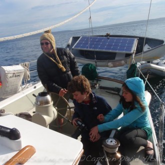 Fathers Day Sail to Fishermans Harbor, Lopez Island