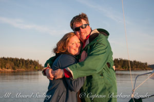 Couple at sunset