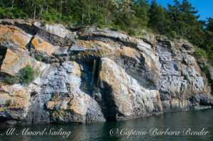 Flattop Island revealing the layers of time