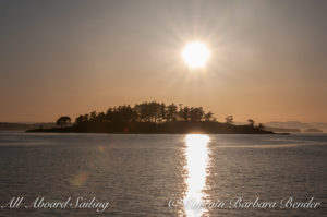 Sunset Yellow island