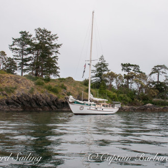 Grey day sail around Shaw