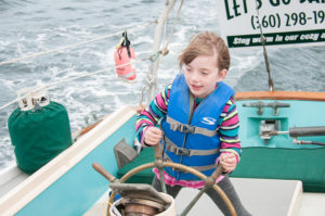Manning the wheel