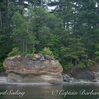 Circumnavigate Orcas passing Sucia, Matia, Barnes and Clarke