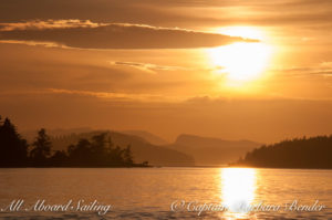 Sunset Sail, San Juan Channel
