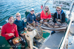BBQ salmon supper - dinner cruise