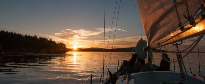 Circumnavigating San Juan Island
