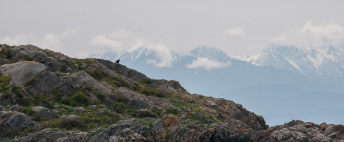 Castle Rock and the South Lopez peninsula