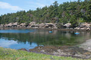 Kayaks Launched on Patos Island