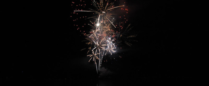 Short sunset sail to Deer Harbor Fireworks