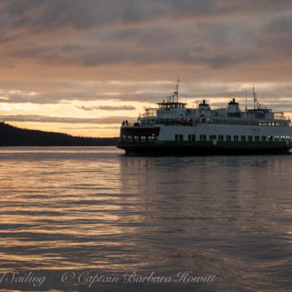 Day sail North in the San Juan islands