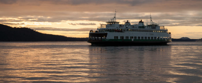Day sail North in the San Juan islands