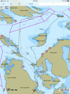 Day Sail North from Friday Harbor
