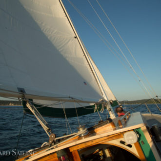 Great day sailing to Flattop Island