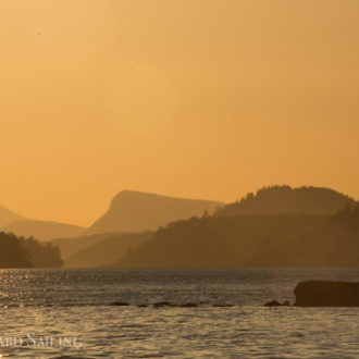 San Juan Islands Sunset sail