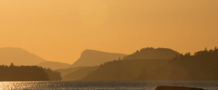 San Juan Islands Sunset sail