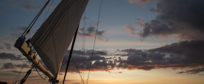 Half day sail to the South Half day sail to the South