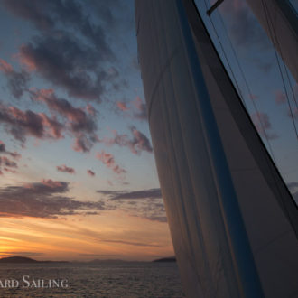 Sunset sail