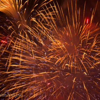 July 4th sail with J pod, sunset, moonrise and fireworks