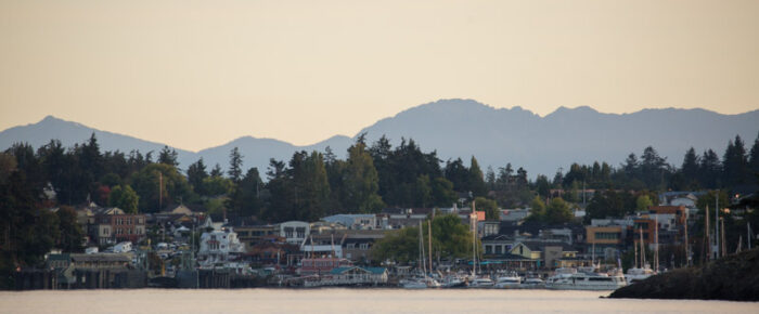 Evening sunset sail