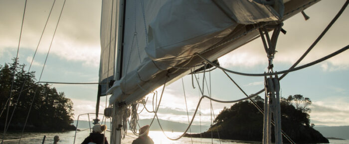 Winter short sail