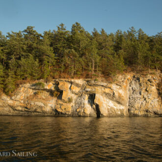 Northerly sunset sail