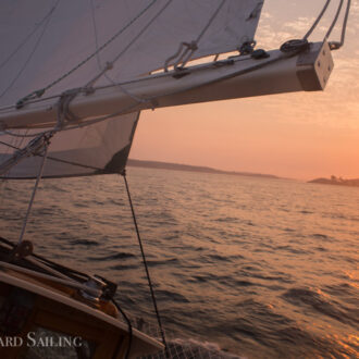 Evening sail to New Channel and Flattop Island