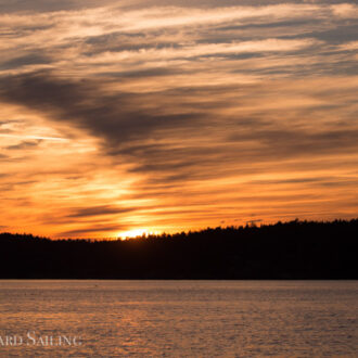 Evening Sunset Sail around Canoe Island