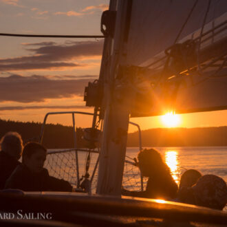 Birthday sunset sail