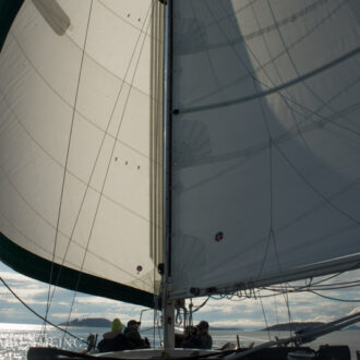 Short evening sail around Jones Island