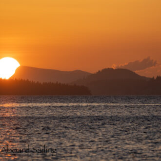 Short Sunset sail