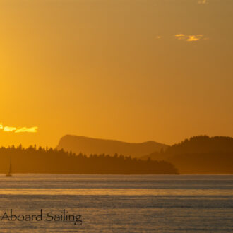 Short sunset sail
