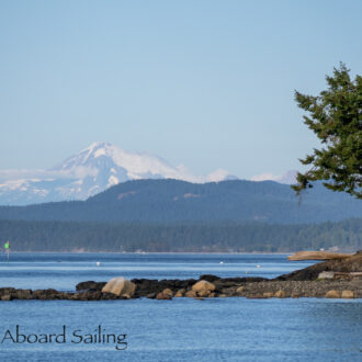 Sunset sail to Shaw Island