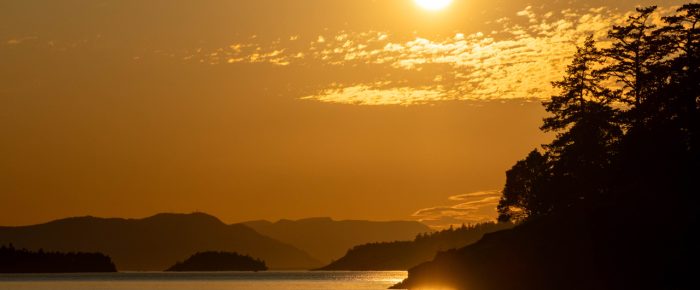 Sunset cruise from Friday Harbor Sunset cruise from Friday Harbor