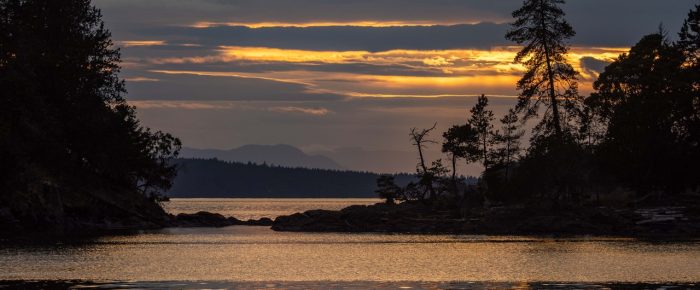 Sunset short sail to Parks Bay