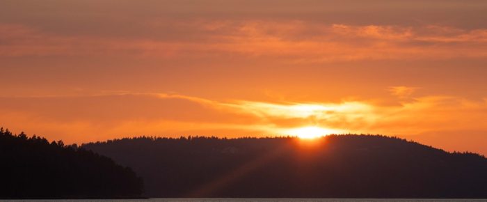 Half day sunset sail around Obstruction Island